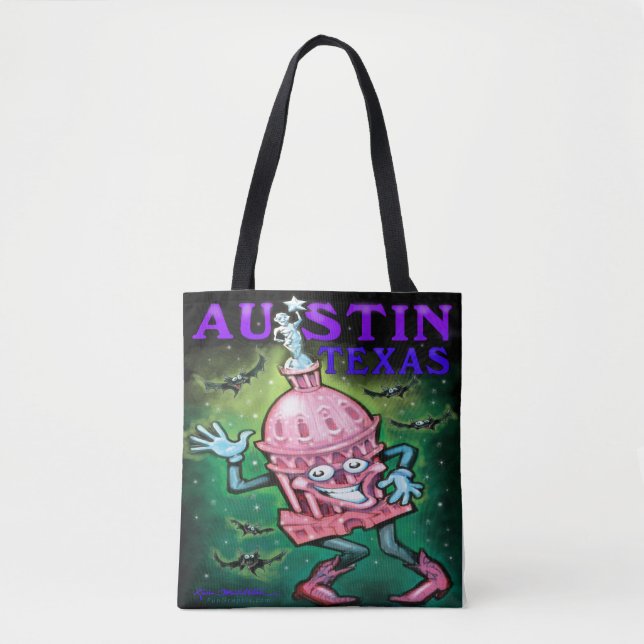 Austin Texas Tote Bag (Front)