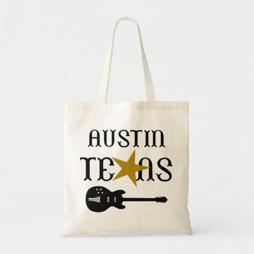Austin Texas Tote Bag