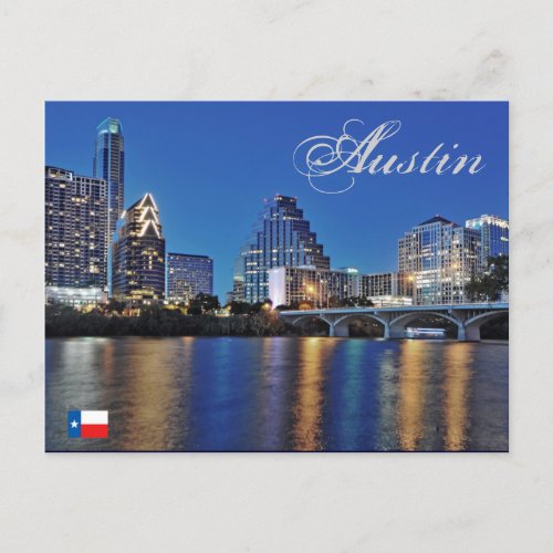 Austin Texas USA Postcard