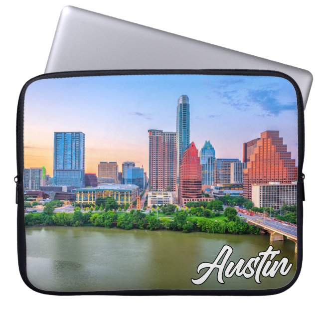 Austin, Texas, United States Laptop Sleeve (Front)