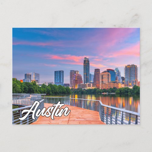 Austin Texas United States Postcard