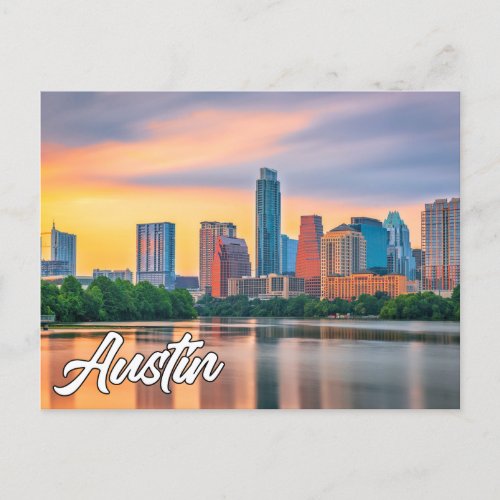 Austin Texas United States Postcard