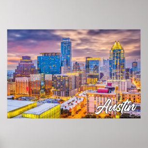Austin, Texas, United States Poster