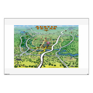 Austin Texas Wall Decal