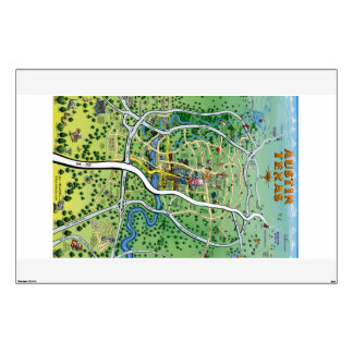 Austin Texas Wall Decal