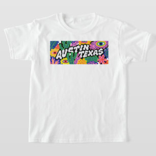 Austin Texas Weird Floral Graphic Tee