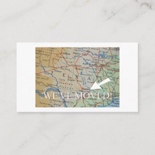 Austin, Texas We've Moved New Address Card