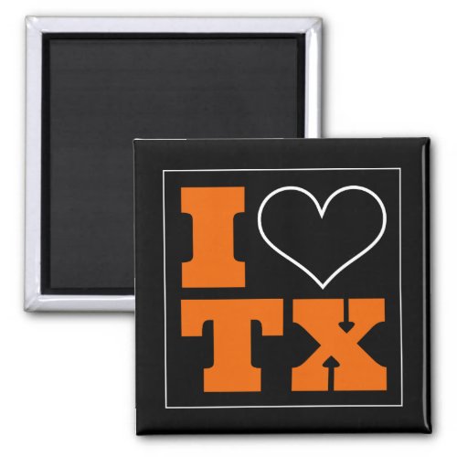 Austin TX Football Watch Party Fridge Magnet