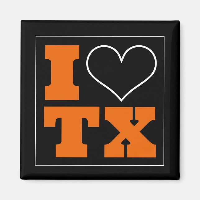 Austin (TX) Football Watch Party Fridge Magnet (Front)