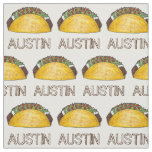 Austin TX Texas Taco Tacos Foodie Tex Mex Food Fabric