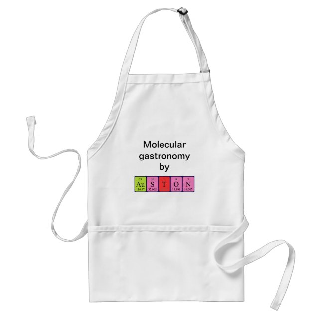 Auston periodic table name apron (Front)