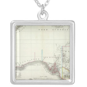 Austral-Continent Silver Plated Necklace