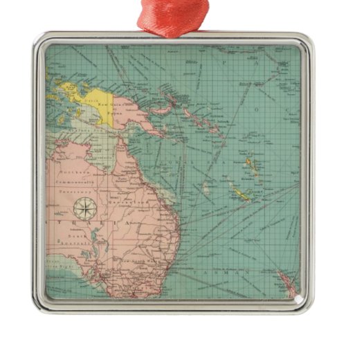 Australasian, Polynesian ports Metal Ornament