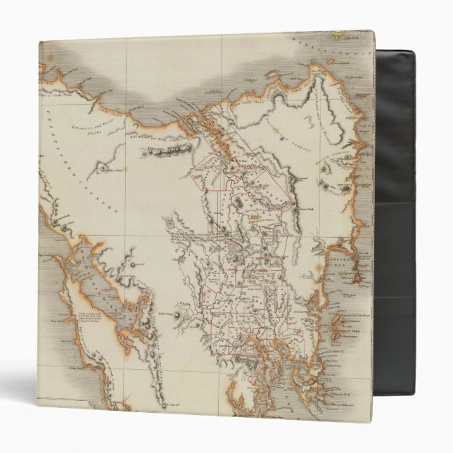 Australia 12 3 ring binder (Front/Inside)
