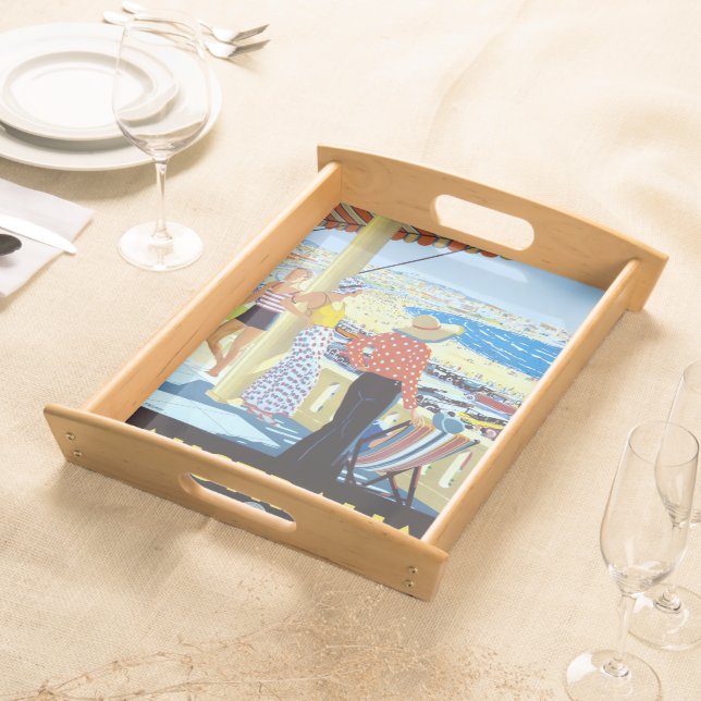 AUSTRALIA 1920s BONDI BEACH Serving Tray (Front)