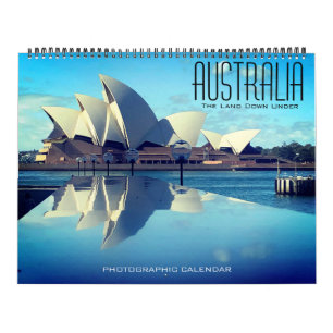 australia 2026 (with locations) large calendar