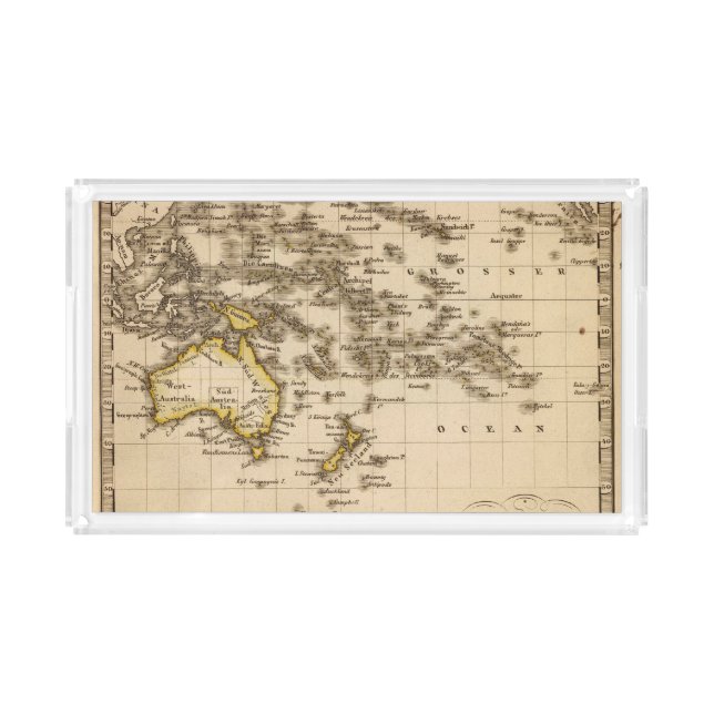 Australia 9 acrylic tray (Front)