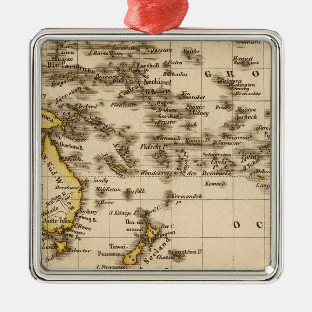 Australia 9 metal ornament (Front)