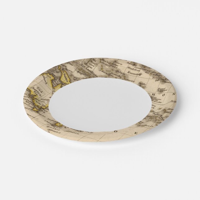 Australia 9 paper plates (Angled)