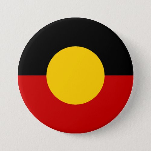 Australia Aboriginal Flag Button