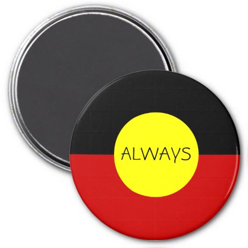 australia aboriginal flag magnet