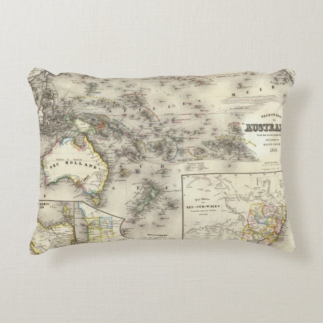 Australia Accent Pillow (Front)