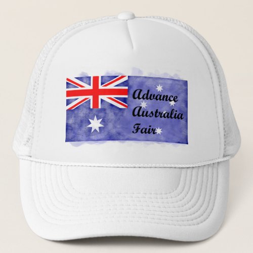Australia _ Advance Australia Fair Trucker Hat