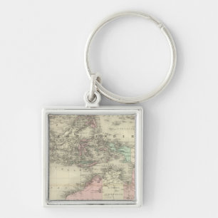 Australia and East Indies Keychain