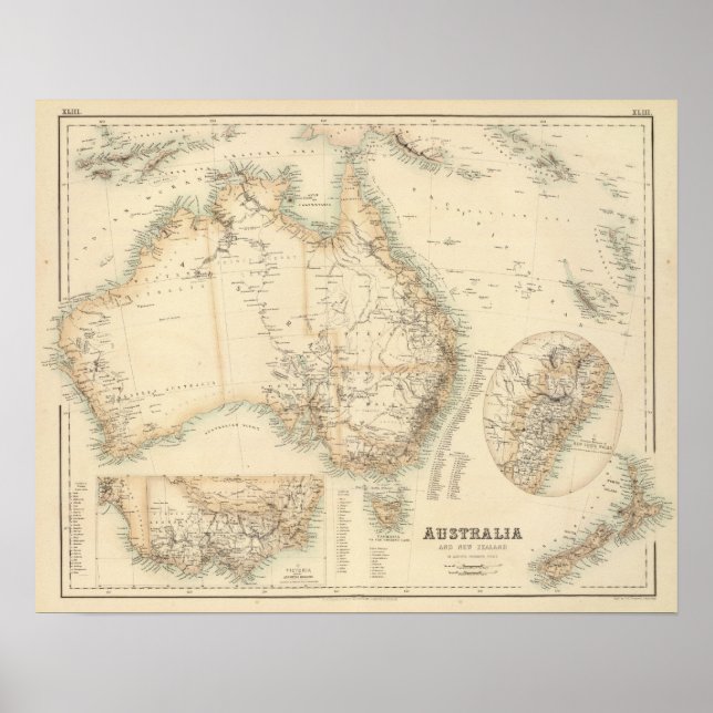 Australia and New Zealand Poster (Front)