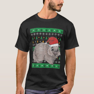 Australia Animal Wombat Ugly Christmas Essential T T-Shirt