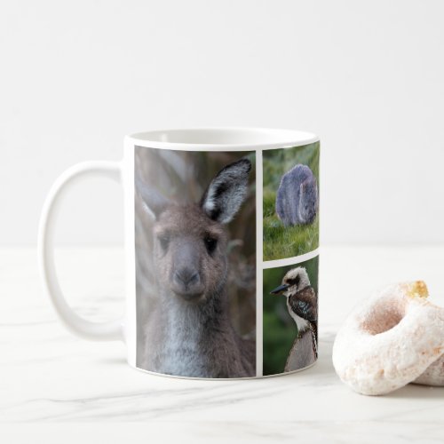 Australia Animals Wildlife Photo Collage Coffee Mug