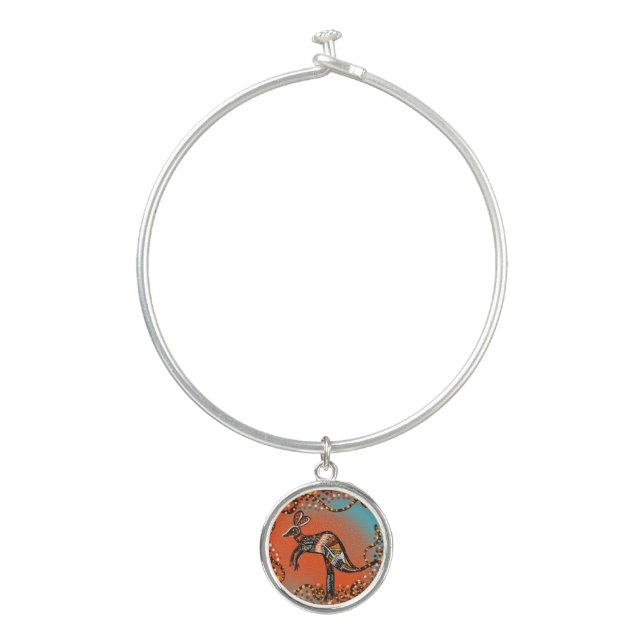 AUSTRALIA ART            BANGLE BRACELET (Front)