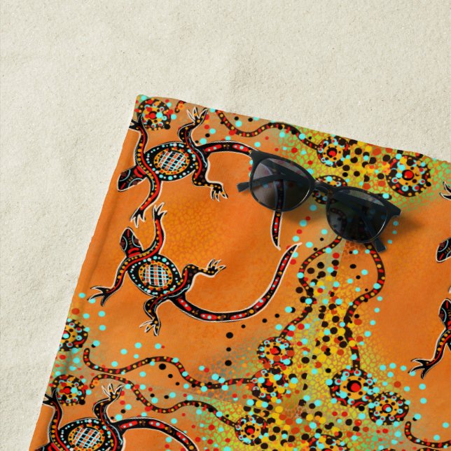 AUSTRALIA ART                   BEACH TOWEL (In Situ)