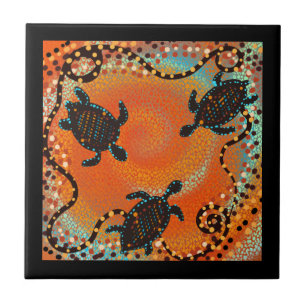 AUSTRALIA ART CERAMIC TILE