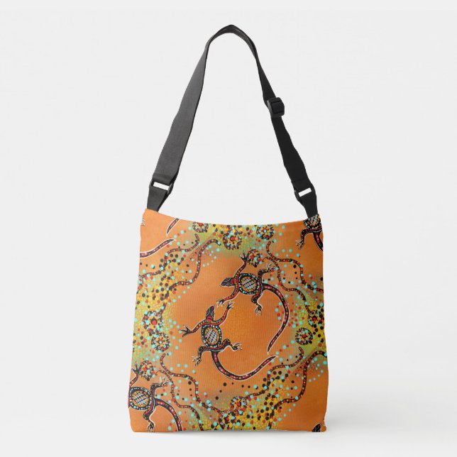 AUSTRALIA ART                   CROSSBODY BAG (Front)