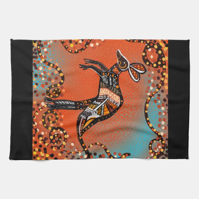 AUSTRALIA ART            KITCHEN TOWEL (Horizontal)