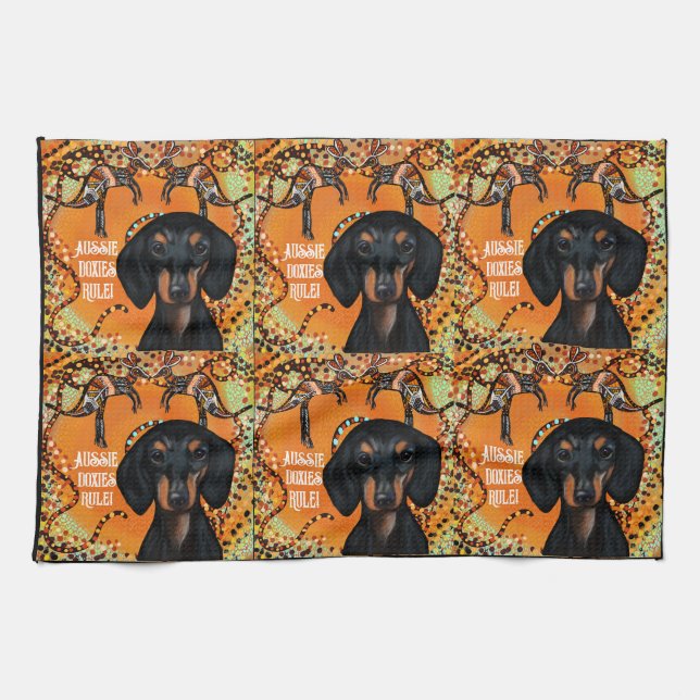 AUSTRALIA ART                   KITCHEN TOWEL (Horizontal)