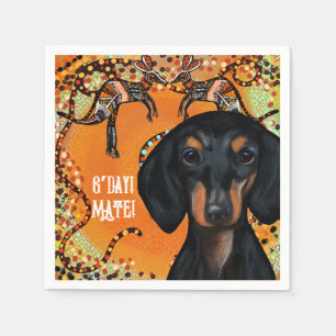 AUSTRALIA ART NAPKINS