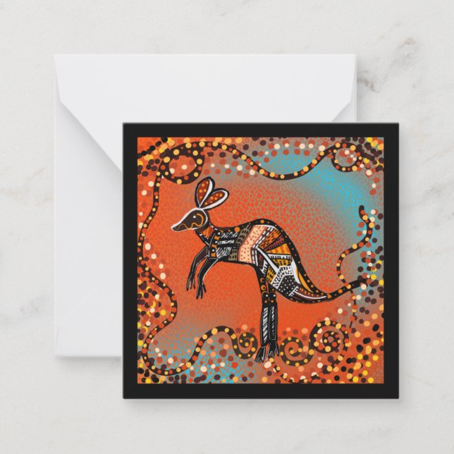 AUSTRALIA ART          NOTE CARD (Front)