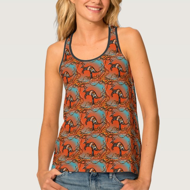 AUSTRALIA ART          TANK TOP (Front)