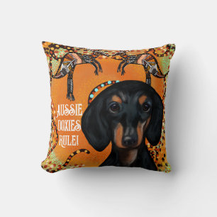AUSTRALIA ART                   THROW PILLOW