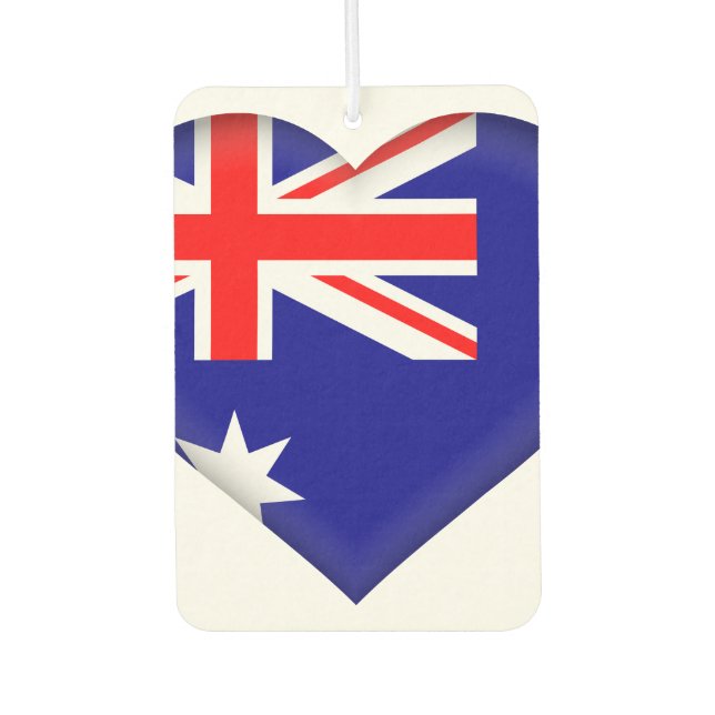 Australia (Australian) Flag Air Freshener (Front)
