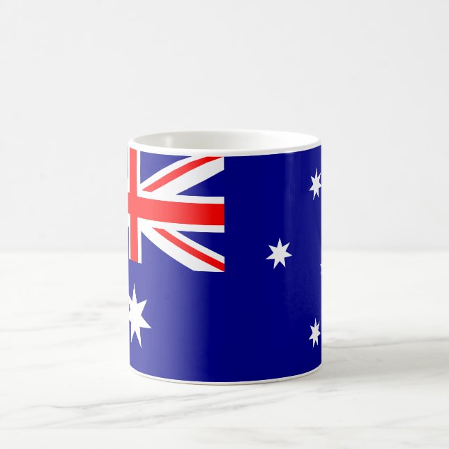 Australia (Australian) Flag Coffee Mug (Center)
