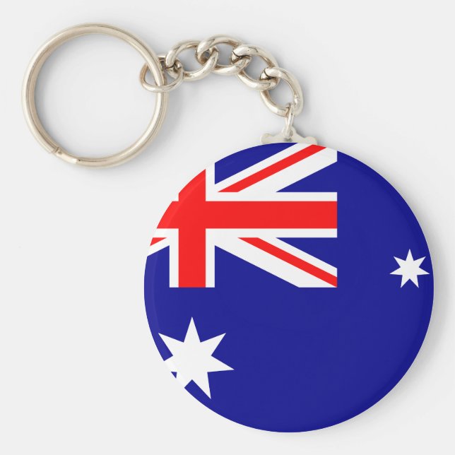 Australia (Australian) Flag Keychain (Front)