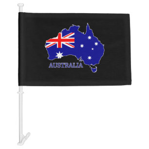 Australia Australian Flag Map Travel