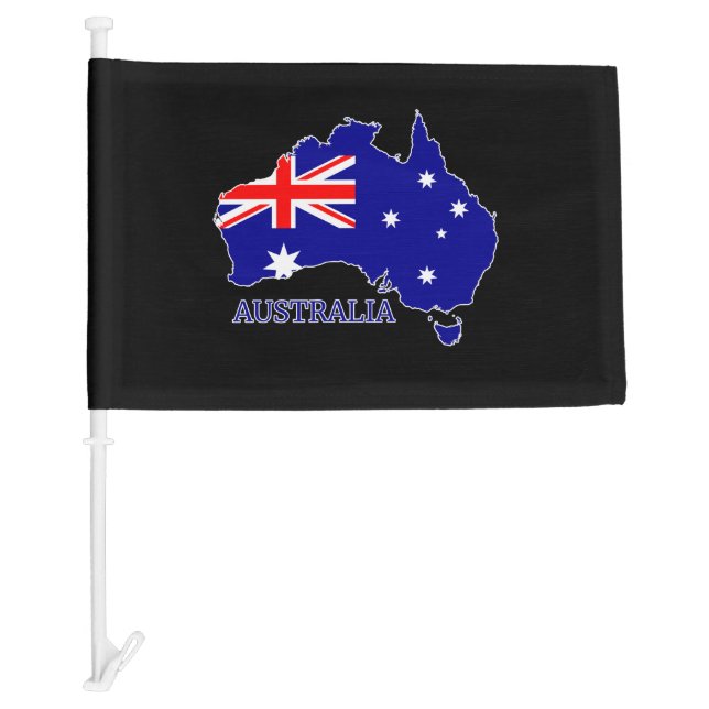 Australia Australian Flag Map Travel (Front)