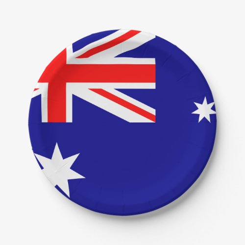 Australia Australian Flag Paper Plates