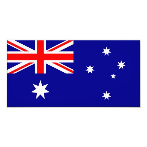 Australia â Australian Flag Photo Print