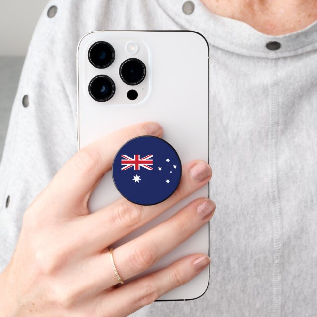 Australia / Australian Flag PopSocket (Hand)