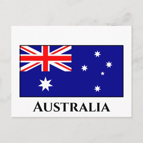 Australia Australian Flag Postcard
